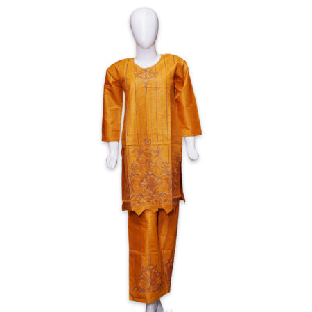 Plain Cotton Cut work