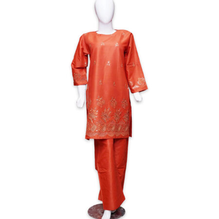 Plain Cotton Cut work